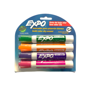 Juego Marcadores para pizarra Expo X4 Fashion