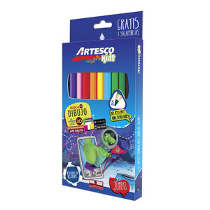 Colores Triangulares Jumbo X12U+Sacap Artesco