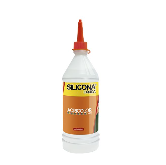 Silicona líquida 250 grs C/Pico Aplicador Acricolor –