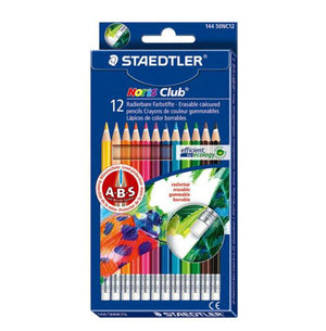 Lápices de colores Staedtler Borrables Noris Club X12