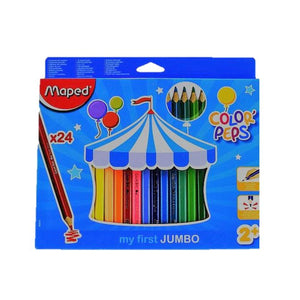 Colores Jumbo Maxi Color´peps  X24U Maped