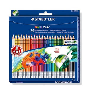 Lápices de colores Staedtler Borrables Noris Club X24