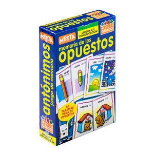 Tarjetas Educativas Opuestos (50 Tarjetas) Metta