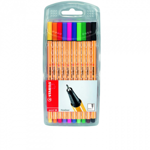 Micropunta Stabilo Point 88 Est/10 Pzas.