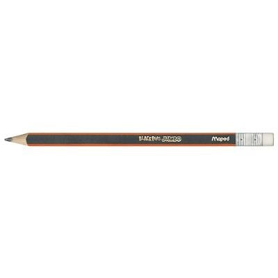 Lápiz Negro Grafito Triangular C/Borrador 2HB Faber Castell –