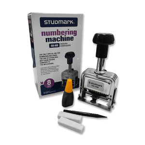 Foliador o Numerador Automático 8 Dígitos Metálico Studmark