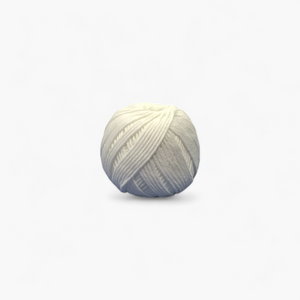 Pita de amarre  75 grs Ovillo Blanco 80 Metros