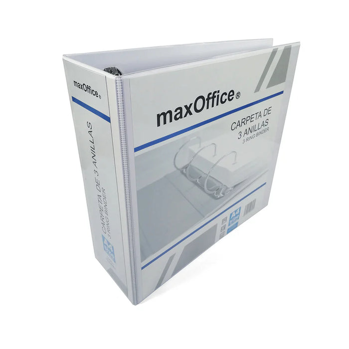 Carpeta Blanca A4 MaxOffice 3 anillas 3"