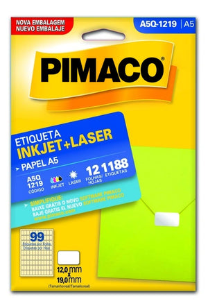 Etiquetas Adhesivas para impresión Pimaco A5Q-1219