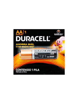 Pilas Duracell - AA - Blister x 1