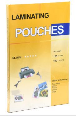 Lamina para plastificar Doble Carta 125MIC 292X444mm
