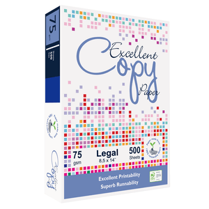 Papel Bond Tamaño Oficio 75 Grs. Excellent Copy Paper