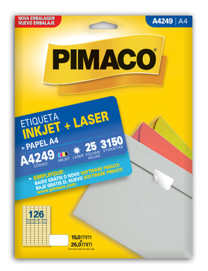 Etiquetas Adhesivas para impresión Pimaco A4249 A4