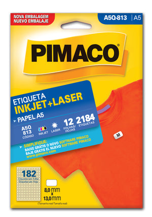 Etiquetas Adhesivas para impresión Pimaco A5Q-813