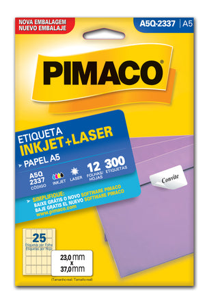 Etiquetas Adhesivas para impresión Pimaco A5Q-2337