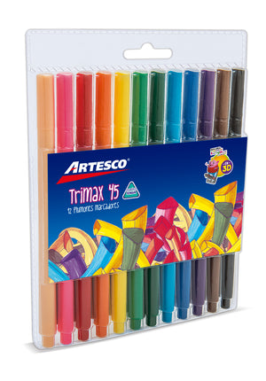 Marcadores Artesco x12 unidades