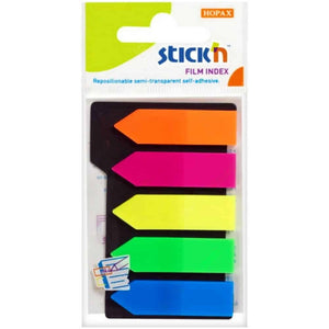 Film Index Blister x 5 Col. 25 Flechas x Color Stick´n