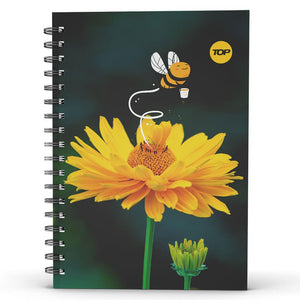 Cuaderno Oficio Espiral Cuadriculado  TOP 100 hojas Diseños Varios
