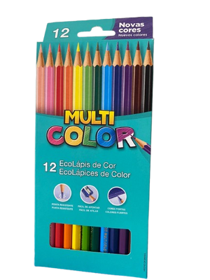 Ecolápices Hexagonales (12 colores)