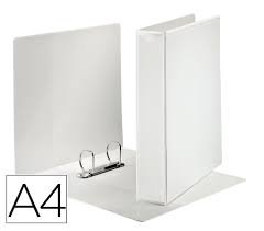 Carpeta Blanca A4 2 anillas 2 Pulgadas Using
