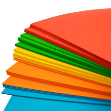 Hojas de colores carta (500 hojas) Colores Varios