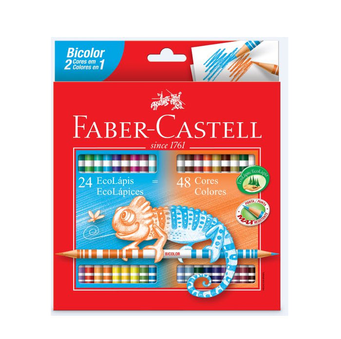 Ecolápices (24/48 Bicolor) Faber Castell