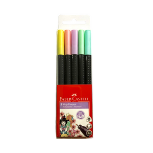 Marcadores Grip Finepen Pastel Faber Castell
