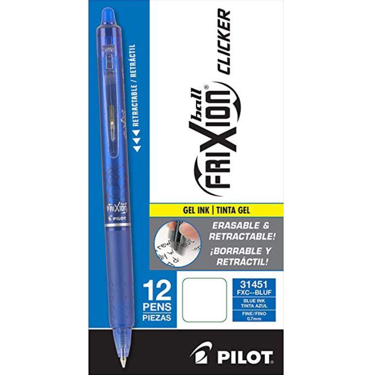Bolígrafo Pilot Frixion borrable (colores a elegir)