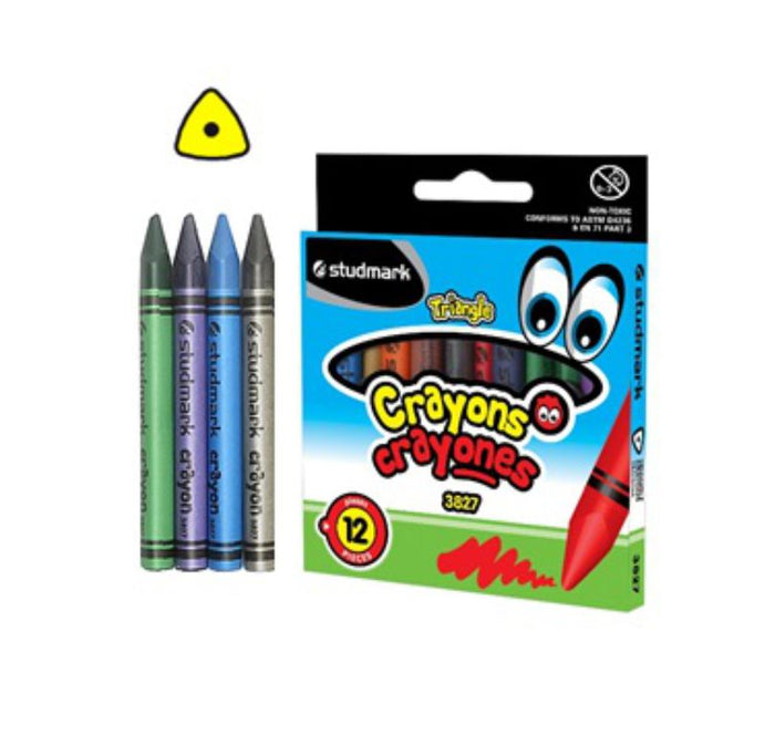 Crayones Pequeños Triangulares Studmark