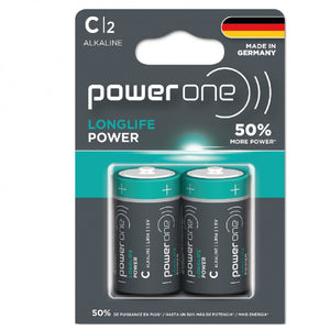 Pilas Longlife Power - C - Blister x 2