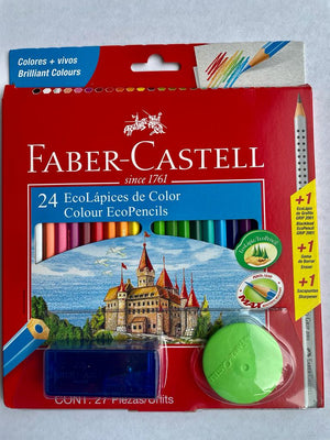 Colores Hexagonales 120124E+1  X24 Faber Castell
