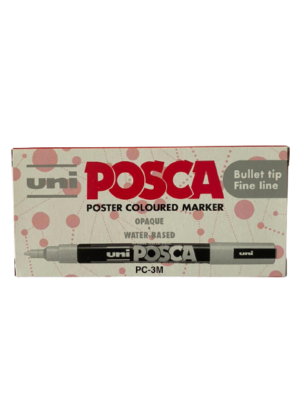 Marcador de Pintura Acrílica Uni-Posca PC-3M (fino)