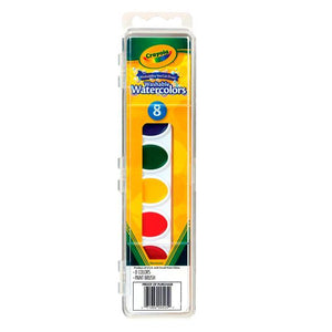 Acuarela Escolar Crayola (8 colores)