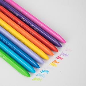 Crayones de Plástico Color Emotion 12 Colores Deli