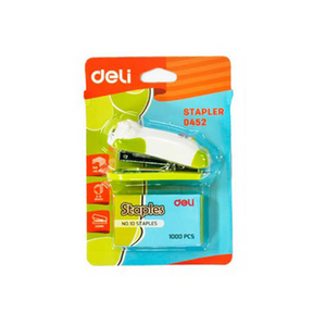 Mini Engrapador P/12Hjs y grapa Nº10 Deli
