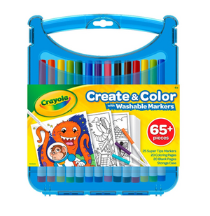 Estuche de Marcadores Lavables Super Tips Crayola